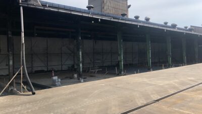 土間打ち工事が始まります